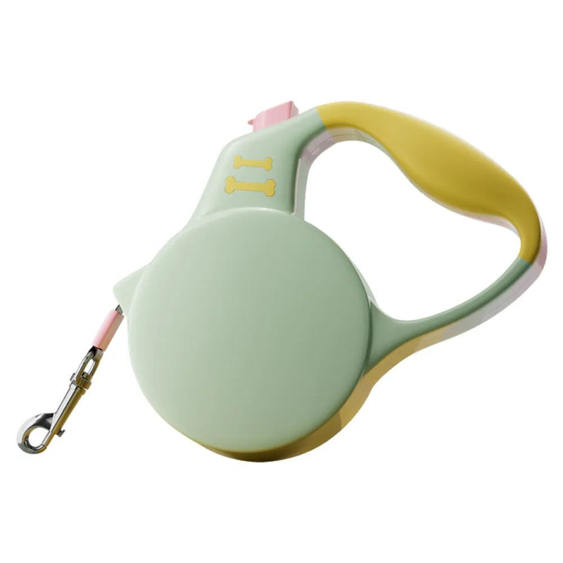 9.8ft Outdoor ABS Nylon Auto Retractable Dog Leash - GreenFur