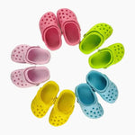 A Pair Anti - Slip Sole Summer Gifts Funny Cute Cat Pet Dog Shoes - GreenFur
