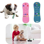 A Style Silicone Remote Control Design Pet Teething Gel Toy for Dog - GreenFur