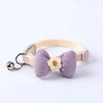 Adjustable Bow - Tie Style Polyester Puppy Kitten Collar - GreenFur