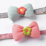 Adjustable Bow - Tie Style Polyester Puppy Kitten Collar - GreenFur