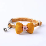 Adjustable Bow - Tie Style Polyester Puppy Kitten Collar - GreenFur