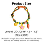 Adjustable Breathable Cute Polyester Cat Collar with Bell - GreenFur