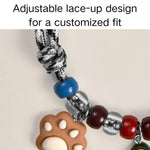 Adjustable Breathable Cute Polyester Cat Collar with Bell - GreenFur