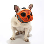 Adjustable Breathable Mesh Muzzle for Bulldogs Short - Snout Dogs - GreenFur