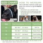 Adjustable Breathable Mesh Muzzle for Bulldogs Short - Snout Dogs - GreenFur