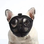 Adjustable Breathable Mesh Muzzle for Bulldogs Short - Snout Dogs - GreenFur