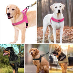 Adjustable Chest Strap Dog Vest Harness for Large Breeds - GreenFur