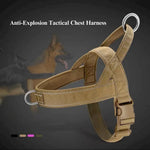 Adjustable Chest Strap Dog Vest Harness for Large Breeds - GreenFur