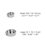 Adjustable Clamp On Stainless Steel Pet Bowl - GreenFur