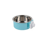 Adjustable Clamp On Stainless Steel Pet Bowl - GreenFur