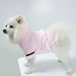 Adjustable Comfortable Flannel Fabric Pet Hooded Pajamas - GreenFur