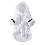 Adjustable Comfortable Flannel Fabric Pet Hooded Pajamas - GreenFur