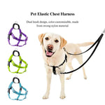 Adjustable Dog Harness Set for Small Medium Large Breeds - GreenFur