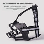 Adjustable Dog Muzzle Basket Muzzle for for Large Dogs, Medium Dogs and Small Dogs - GreenFur