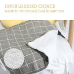 Adjustable Double - Sided Hanging Cat Hammock for Cats Summer & Winter Use - GreenFur