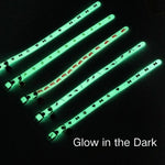 Adjustable Fashion Glowing Silicone Puppy Kitten Collar with Bell - GreenFur