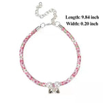 Adjustable Floral Cat Collar with Bell Stylish Pet Accessories - GreenFur