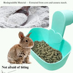 Adjustable Hanging Feeding Bowl for Rabbits Guinea Pigs Chinchillas - GreenFur