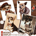 Adjustable Melange Pet Bow Tie for Dogs and Cats - GreenFur