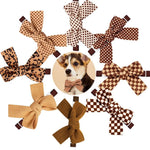 Adjustable Melange Pet Bow Tie for Dogs and Cats - GreenFur