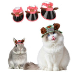 Adjustable Outdoor UV Protection Pet Hat - GreenFur