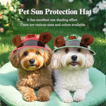 Adjustable Outdoor UV Protection Pet Hat - GreenFur