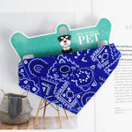 Adjustable Pet Bandana with Print Triangle Bib for Dogs and Cats - GreenFur