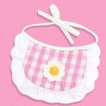Adjustable Pet Bibs Fashion Cute Lace Dog Cat Bandana - GreenFur