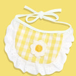 Adjustable Pet Bibs Fashion Cute Lace Dog Cat Bandana - GreenFur