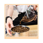 Adjustable Pet Food Scoop with Measuring Scale, Dog & Cat Food Portion Control - GreenFur