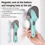 Adjustable Pet Food Scoop with Measuring Scale, Dog & Cat Food Portion Control - GreenFur