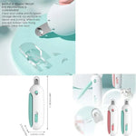 Adjustable Pet Nail Clipper with Round Hole Blade - GreenFur