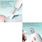 Adjustable Pet Nail Clipper with Round Hole Blade - GreenFur