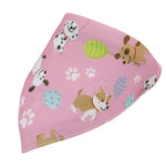 Adjustable Polyester Cartoon Bibs for Dogs and Cats - GreenFur