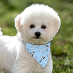 Adjustable Polyester Cartoon Bibs for Dogs and Cats - GreenFur