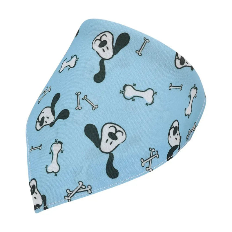 Adjustable Polyester Cartoon Bibs for Dogs and Cats - GreenFur