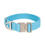 Adjustable Polyester Cotton Collar with Light - Alloy Buckle - GreenFur