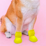 Adjustable Silicone Waterproof Pet Rain Booties - GreenFur