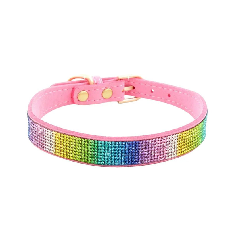 Adjustable Sparkling Soft Pet Collar - GreenFur