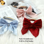 Adjustable Stylish Large Bowtie Collar for Cats - GreenFur