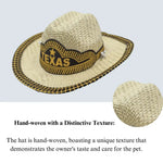 Adjustable Summer Denim Straw Hat for Pets - GreenFur