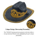 Adjustable Summer Denim Straw Hat for Pets - GreenFur