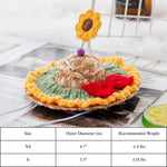Adjustable Summer Pet Headwear Sunflower Hat for Small Dogs - GreenFur
