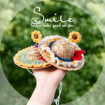 Adjustable Summer Pet Headwear Sunflower Hat for Small Dogs - GreenFur