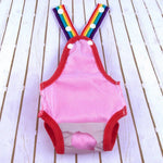 Adjustable Suspender Washable Reusable Puppy Sanitary Panties - GreenFur