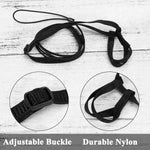 Adjustable Training Design Pet Parrot Bird Harness and Leash Set, M Size - GreenFur