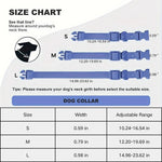 Adjustable Waterproof Dog Collar Soft PVC Dog Collar with Safety Buckle - GreenFur