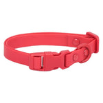 Adjustable Waterproof Dog Collar Soft PVC Dog Collar with Safety Buckle - GreenFur