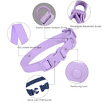 Adjustable Waterproof Dog Collar Soft PVC Dog Collar with Safety Buckle - GreenFur